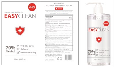 Easy Clean Intensive Hand Sanitizer Gel (Easy Clean Intensive Hand Sanitizer Gel)